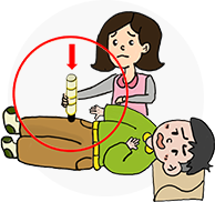 에피네프린이 있으면,<br> 주사하고 시간을 기록합니다.